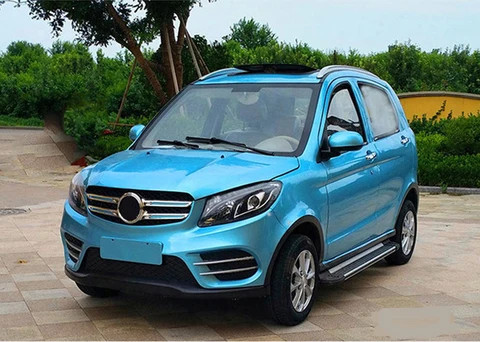  super  Hybrid Passenger   Cheap Adult 4 Wheel   With Air Conditioner used auto    electric car for sale